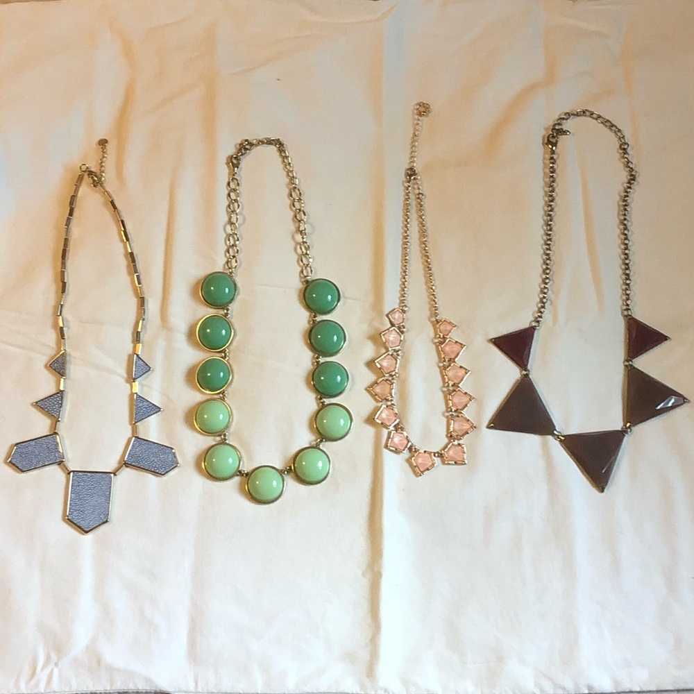 4 Chunky Necklaces - Francesca’s